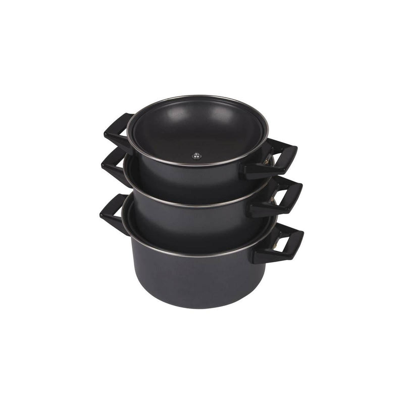 Bo-Camp Cookware Set Rondo 3 Pieces Carbon Steel Bo-Camp - Dynamic Drive
