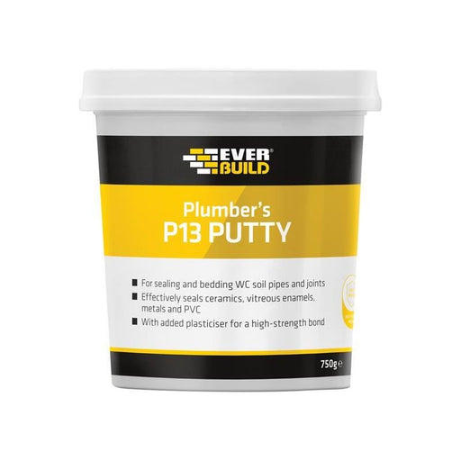 Everbuild Sika Plumber's Putty 750g Everbuild Sika - Dynamic Drive