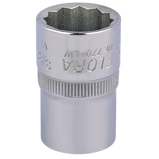 Draper Elora Whitworth Bi-Hexagon Socket, 1/2" Sq. Dr., 3/8" 24830 Draper - Dynamic Drive
