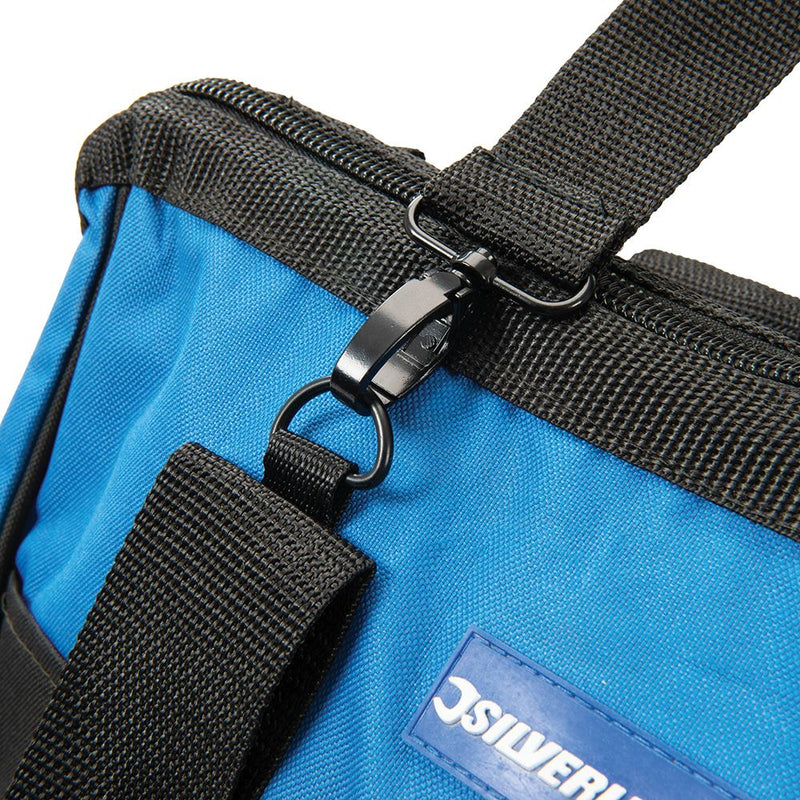 Silverline Tool Bag Hard Base Wide Mouth 400 x 200 x 300mm Silverline - Dynamic Drive
