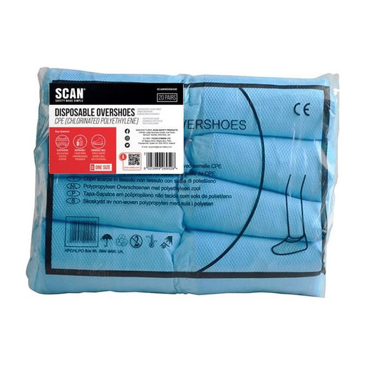 Scan Disposable Overshoes (20 pairs) Scan - Dynamic Drive