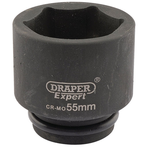 Draper Expert HI-TORQ 6 Point Impact Socket, 3/4" Sq. Dr., 55mm Draper - Dynamic Drive