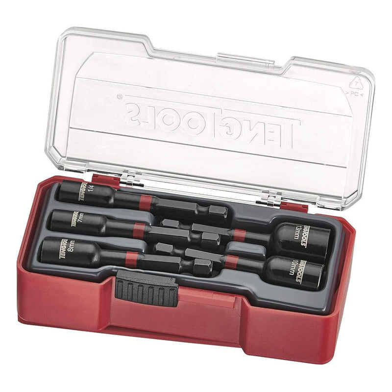 Teng Tools Impact Nut Setter Set With Belt Clip 5 Pieces Teng Tools - Dynamic Drive