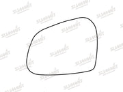 Summit Base Plate With Standard Mirror Glass fits Hyundai i10 13 on LHS Summit - Dynamic Drive