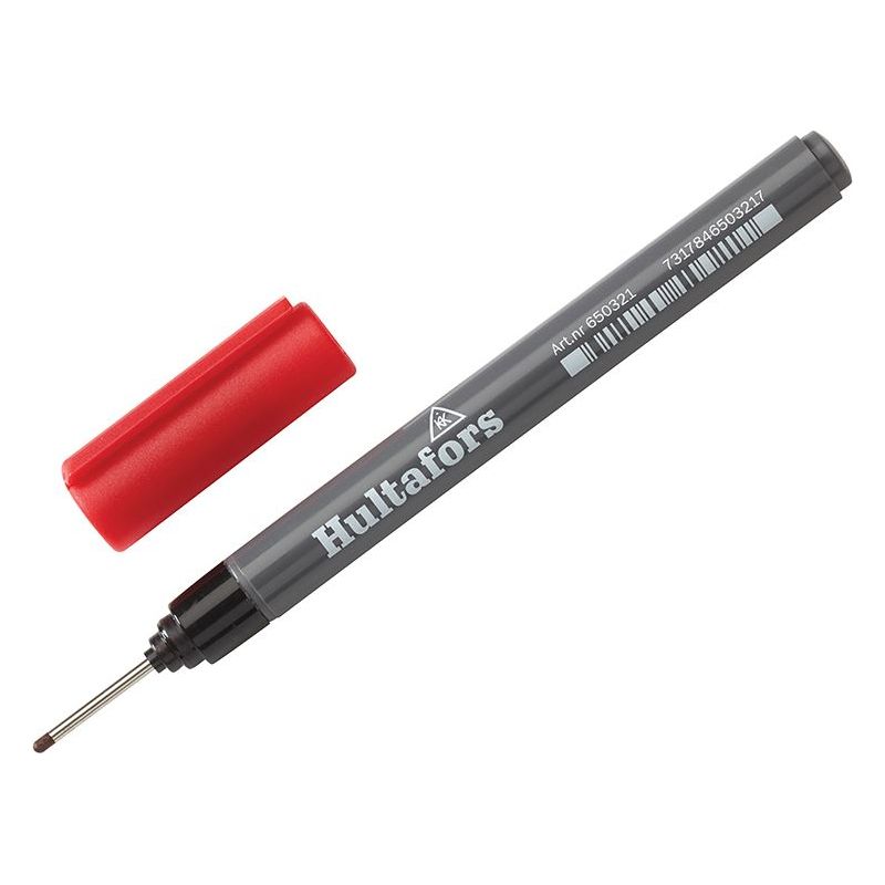 Hultafors Deep-Hole Marker Red Hultafors - Dynamic Drive