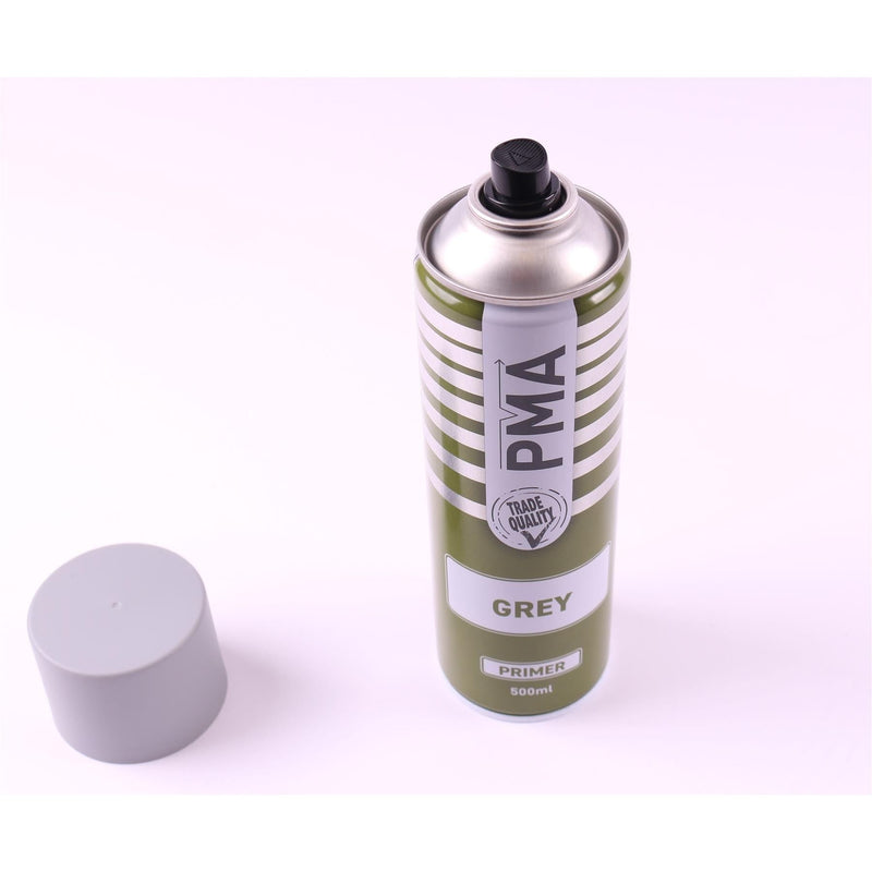 3X Autotek Professional Grey Primer 500Ml Spray Paint High Coverage Autotek - Dynamic Drive