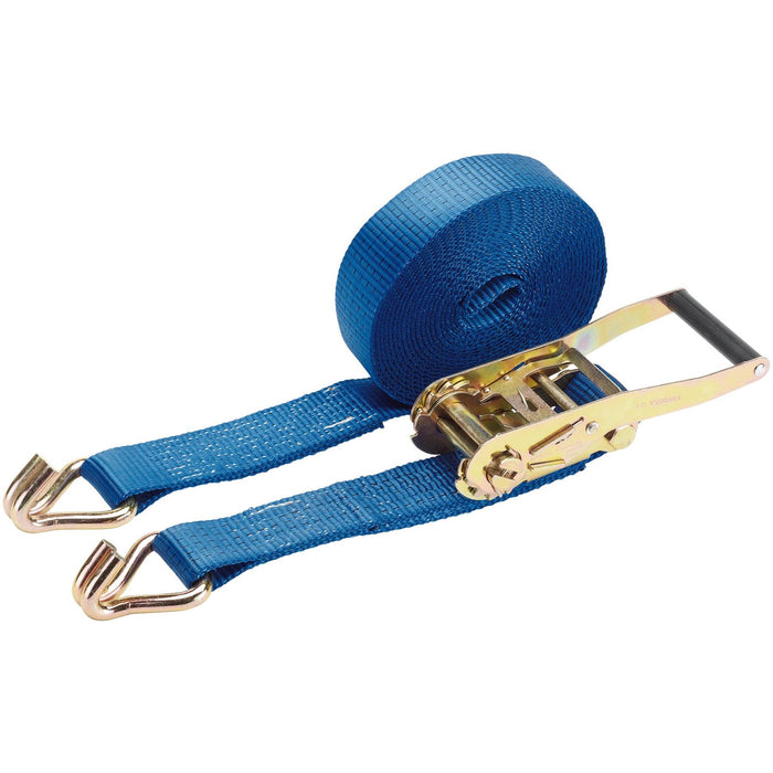 Draper Ratchet Tie Down Strap, 8m x 50mm, 2500kg 60952 Draper - Dynamic Drive