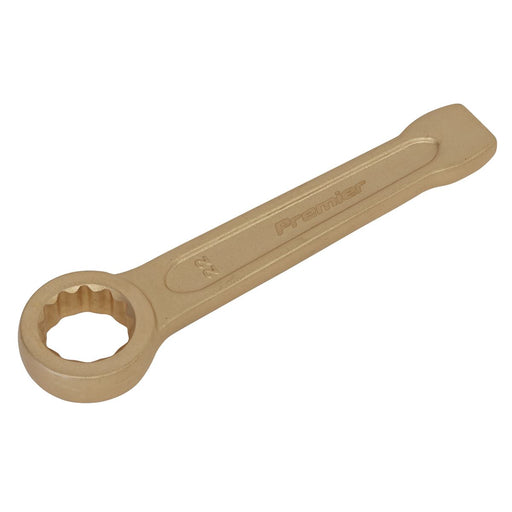 Sealey Slogging Spanner Ring End 22mm Non-Sparking NS028 Sealey - Dynamic Drive