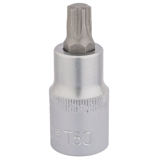 Draper TX-STAR Socket Bit, 1/2" Sq. Dr., T50 x 55mm 16317 Draper - Dynamic Drive