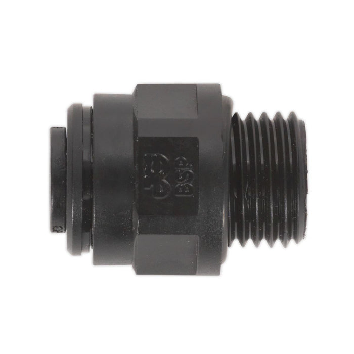 Sealey Straight Adaptor 10mm x 1/4"BSP Pk of 5 (Speedfit-PM011012E) JGC1014 Sealey  - Dynamic Drive