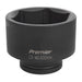 Sealey Impact Socket 100mm 1"Sq Drive IS1100 Sealey - Dynamic Drive