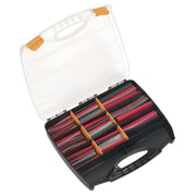 Sealey Heat Shrink Tubing Assortment 261pc Mixed Colours Adhesive Lined 100 & 15 Sealey - Dynamic Drive
