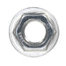 Sealey Flange Nut Serrated M5 Zinc DIN 6923 Pack of 100 FN5 Sealey  - Dynamic Drive