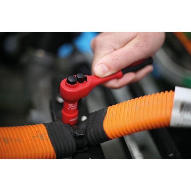 Laser VDE Insulated Ratchet 1/4"D 8415 Laser - Dynamic Drive