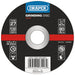 Draper DPC Metal Grinding Disc, 115 x 6 x 22.23mm 94793 Draper - Dynamic Drive
