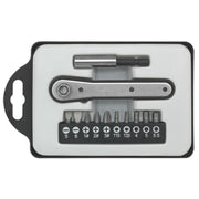 Sealey Ratchet Driver Bit Set 12pc S0775 Siegen by Sealey - Dynamic Drive