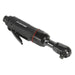 Sealey Premier 3/8" Square Drive Mini Air Ratchet Wrench Mechanic Workshop Sealey  - Dynamic Drive