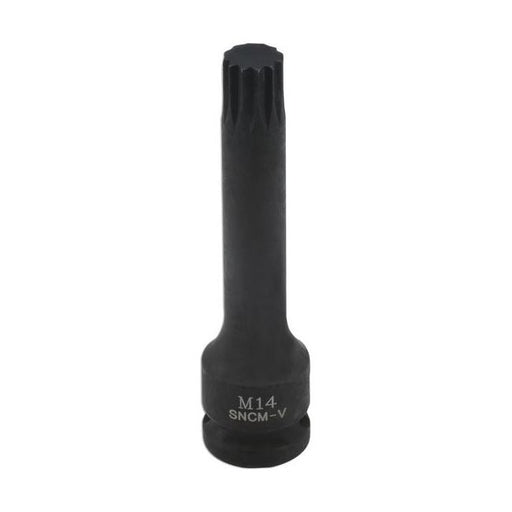 Laser Impact Socket Bit 1/2"D M14 8295 Laser - Dynamic Drive