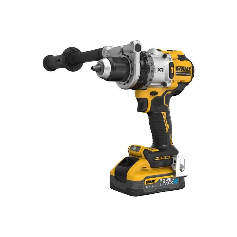 Dewalt Power Tools DCD1007H2T Hammer Drill 18V 2 x 5.0Ah POWERSTACK™ Li-ion DeWALT Power Tools - Dynamic Drive