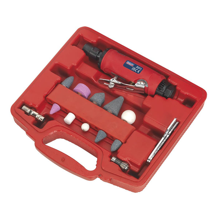 Sealey Air Die Grinder Kit 15pc GSA67 Sealey - Dynamic Drive