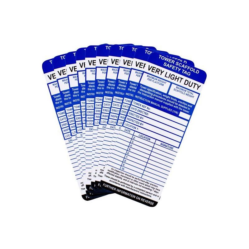 Scan Tower Tag Inserts Pack Of 10 Scan - Dynamic Drive