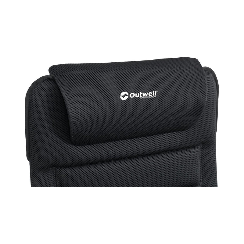 Outwell Kenai Adjustable Folding Camping Caravan Motorhome Chair Black Outwell - Dynamic Drive