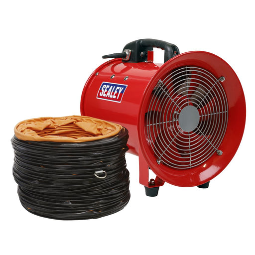 Sealey Portable Ventilator250mm with 5m Ducting VEN250 Sealey - Dynamic Drive