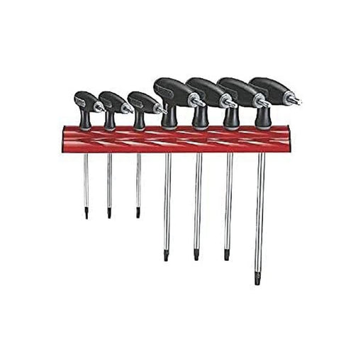 Teng Tools T-Handle Ball Point Hex Key Set Wall Rack 7 Pieces Teng Tools - Dynamic Drive