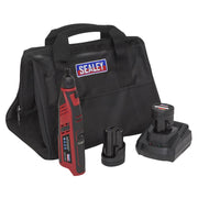 Sealey Cordless Rotary Tool & Engraver Kit 49pc 12V SV12 Series 2 Batteries Sealey - Dynamic Drive