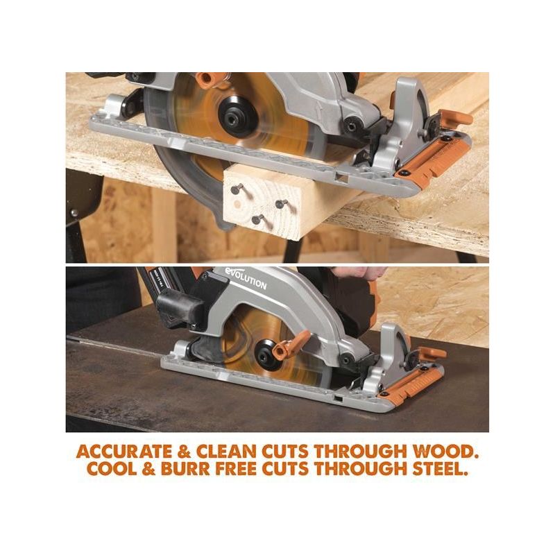 Evolution R165CCS-Li EXT Circular Saw 18V 1 x 4.0Ah Li-ion Evolution - Dynamic Drive