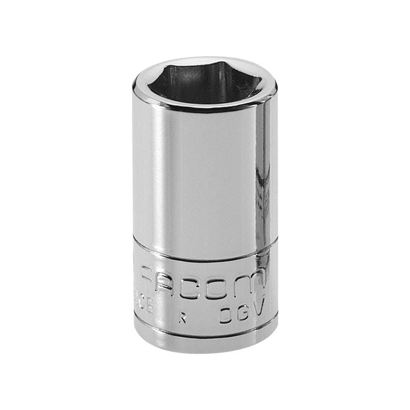Facom Hexagon R.8 Socket 1/4in Drive 8mm Facom - Dynamic Drive