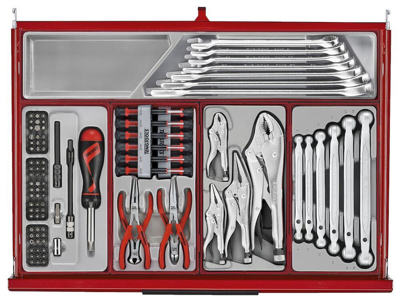 Teng Tools 26" PRO35™ stack tool kit 753 pieces red Town Tools - Dynamic Drive