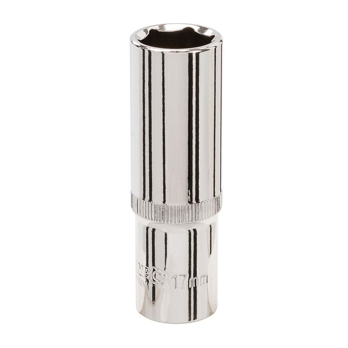 Silverline Deep Socket 1/2" Drive 6pt Metric 17mm Silverline - Dynamic Drive