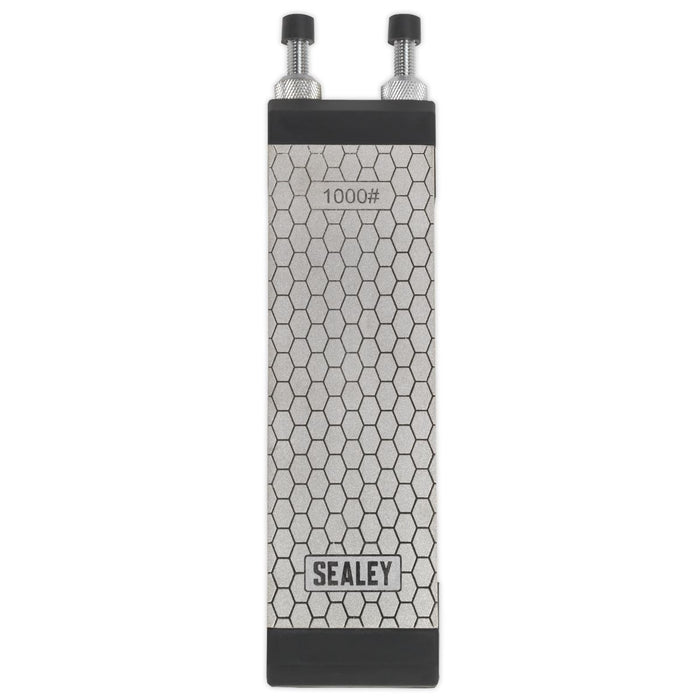 Sealey Combination Diamond Sharpening Whetstone with Adjustable Stone Holder Sealey - Dynamic Drive