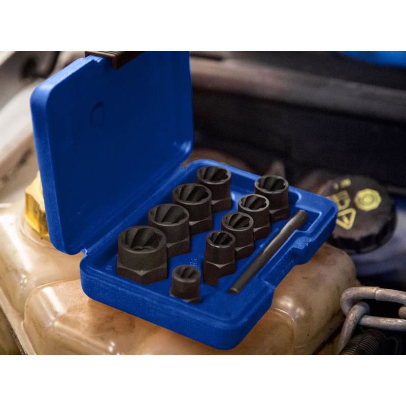 Bluespot Tools Bolt Remover Set 9-19mm 10 Piece BlueSpot Tools - Dynamic Drive