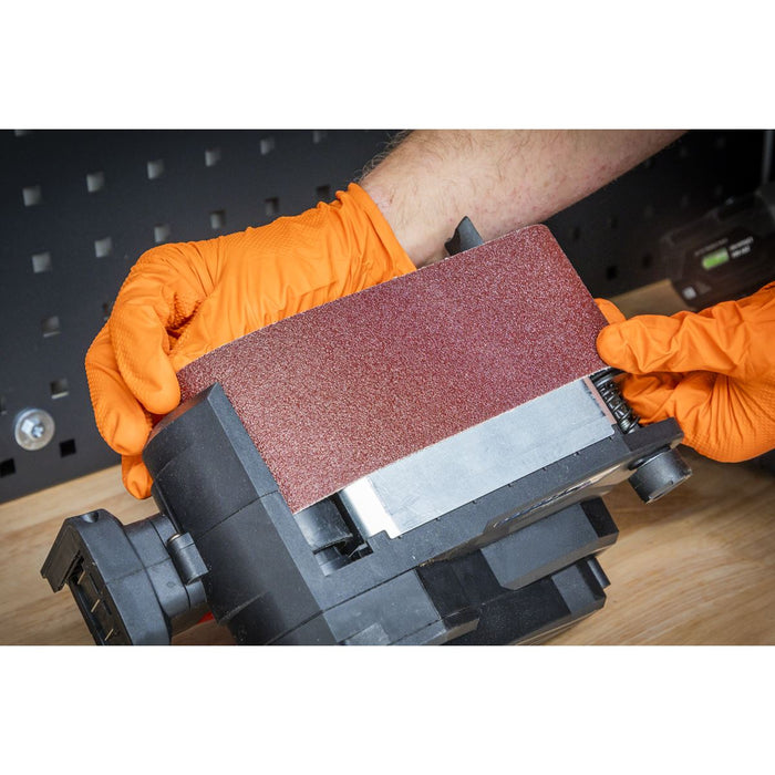 Sealey 76 x 457mm Sanding Belt 80Grit - Pack of 5 SB80457 Sealey - Dynamic Drive