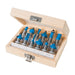 Silverline 12mm TCT Router Bit Set 12pce 12mm Silverline - Dynamic Drive