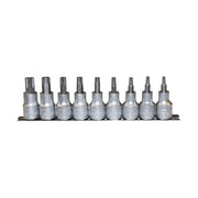 Teng Tools 1/2" TPX Bit Socket Clip Rail Set 9 Pieces Teng Tools - Dynamic Drive