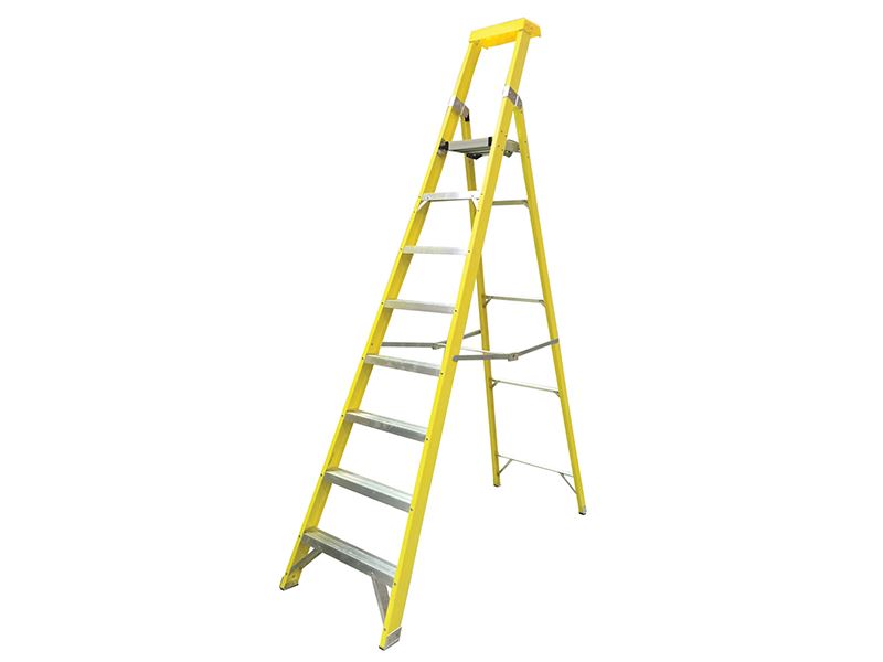 Zarges GRP Platform Steps, Platform Height 1.88m 8 Rungs Zarges - Dynamic Drive