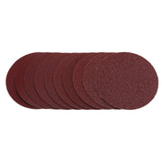 Draper Sanding Discs, 125mm, Hook & Loop, Assorted Grit - 40G, 80G, 120G, 240G ( Draper - Dynamic Drive