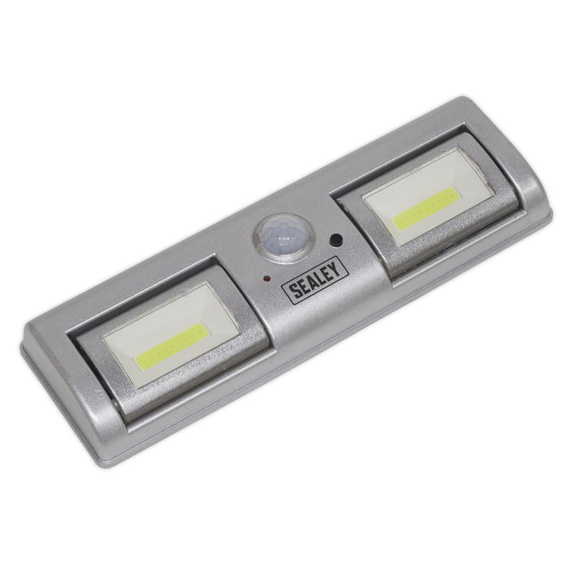 Sealey GL931 Auto Light 1.2W COB LED with PIR Sensor 3 x AA Cell Sealey - Dynamic Drive