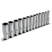 Bluespot Tools 3/8in Drive Deep Socket Set, 13 Piece BlueSpot Tools - Dynamic Drive