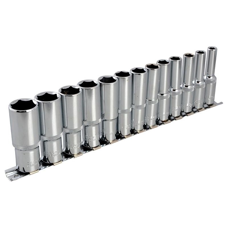 Bluespot Tools 3/8in Drive Deep Socket Set, 13 Piece BlueSpot Tools - Dynamic Drive
