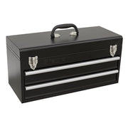 Sealey Portable Tool Chest 2 Drawer with 90pc Tool Kit S01055 Sealey - Dynamic Drive