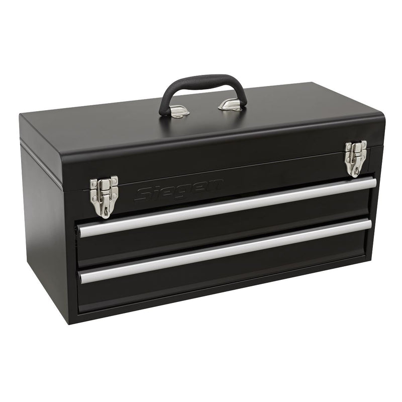 Sealey Portable Tool Chest 2 Drawer with 90pc Tool Kit S01055 Sealey - Dynamic Drive