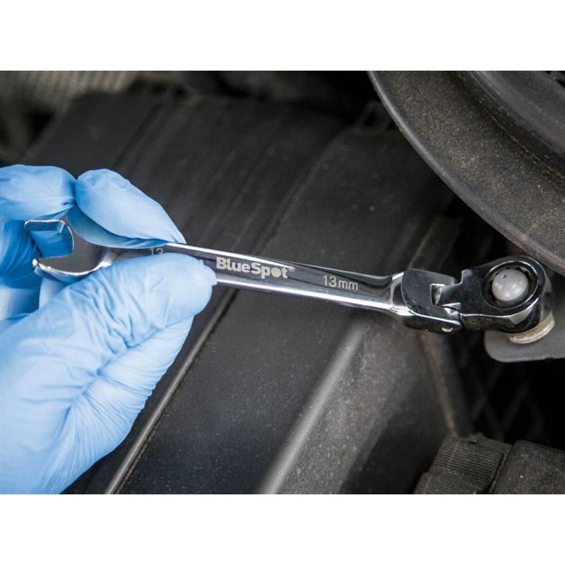 Bluespot Tools Flexible Head Ratchet Set, 8 Piece BlueSpot Tools - Dynamic Drive