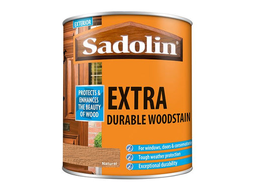 Sadolin Extra Durable Woodstain Natural 1 litre Sadolin - Dynamic Drive