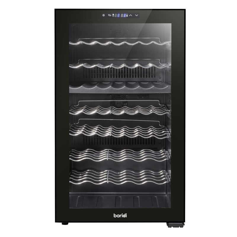 Baridi 52 Bottle Dual Zone Wine Fridge & Cooler DH236 Baridi - Dynamic Drive