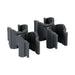Laser Pair of Brackets for Folding Safety Barrier 8000 8006 Laser - Dynamic Drive