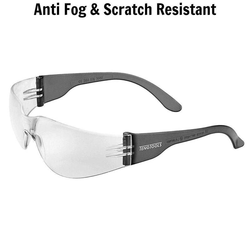 Teng Tools Safety Glasses Clear Anti-Fog Lens Teng Tools - Dynamic Drive